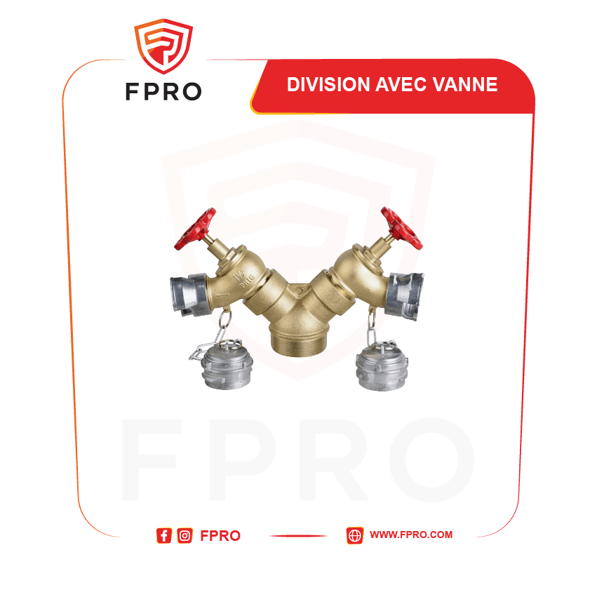 ACCESOIRES_DIVISION AVEC VANNE